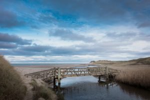 Nordjütland - Kærsgård Strand - Brücke am Meer No. II